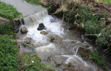 Lamezia, corsi d’acqua ingrossati per le forti piogge