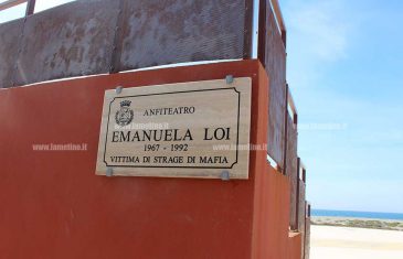 Lamezia, intitolato a Emanuela Loi l’anfiteatro del lungomare ‘Falcone e Borsellino’